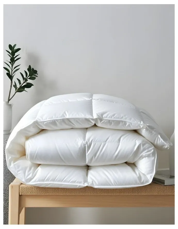 Royal Comfort 800GSM Silk Blend Quilt Ultra Warm Duvet in White