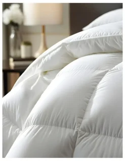 Royal Comfort 800GSM Silk Blend Quilt Ultra Warm Duvet in White