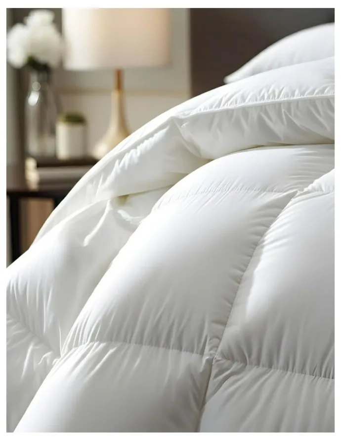 Royal Comfort 800GSM Silk Blend Quilt Ultra Warm Duvet in White