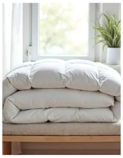 Royal Comfort Plush Duck Feather Down Quilt 500Gsm in White