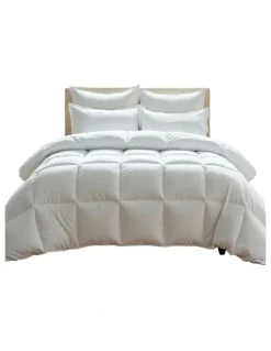 Royal Comfort Plush Duck Feather Down Quilt 500Gsm in White