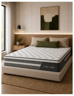 Royal Comfort Royal Comfort Cool Zone Euro Top Pocket Spring Mattress 30cm TENCEL