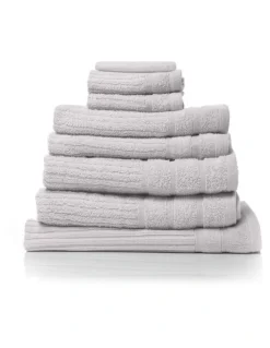 Royal Comfort Royal Comfort Eden 8 Piece Towel Pack in Sea Holly