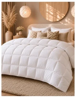 Royal Comfort Royal Comfort 500GSM 100% Pure Wool Quilt Natural All-Seasons Duvet