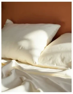 Royal Comfort 1000TC Bamboo Cooling Sheet Set - King Size, Hypoallergenic & Breathable in Dark Ivory