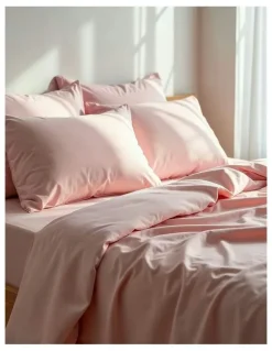 Royal Comfort 1200TC Ultrasoft 4 Piece Sheet Set in Light Pink