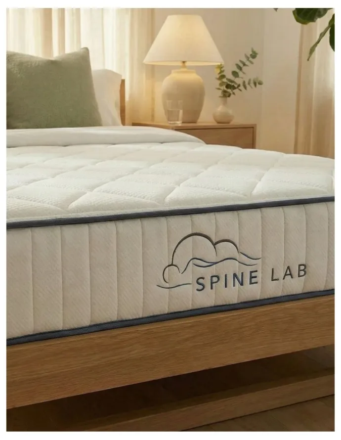 Royal Comfort 5-Zone Bonnell Spring Mattress Medium-Firm Memory Foam 21cm in White
