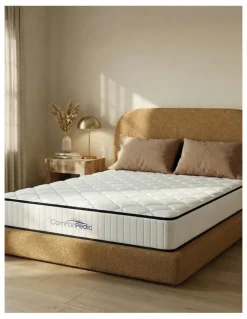 Royal Comfort 5-Zone Bonnell Spring Mattress Medium Feel 21cm in White