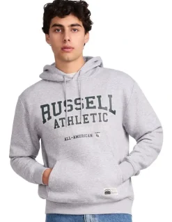 Russell Athletic All American Hoodie - Grey Marle