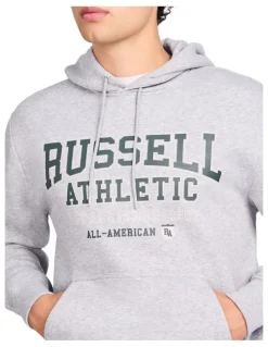 Russell Athletic All American Hoodie - Grey Marle