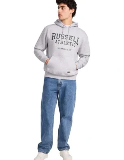 Russell Athletic All American Hoodie - Grey Marle