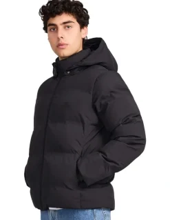 Russell Athletic Bronx Mens Puffer Jacket - Black