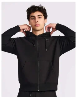 Russell Athletic Brooklyn Men's Zip Through Hoodie - Black