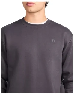Russell Athletic Brooklyn Men's Crew - Steel