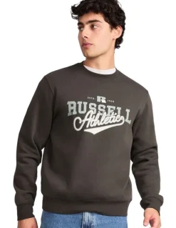 Russell Athletic Brutalist Men's Crew - Raven