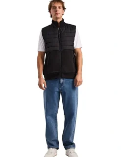 Russell Athletic Hurricane Hybrid Mens Vest - Black