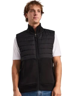 Russell Athletic Hurricane Hybrid Mens Vest - Black