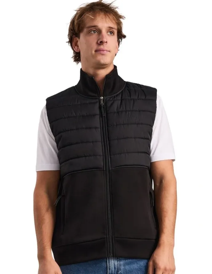 Russell Athletic Hurricane Hybrid Mens Vest - Black
