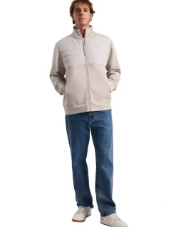 Russell Athletic Hurricane Hybrid Zip Mens Jacket - Antarctica