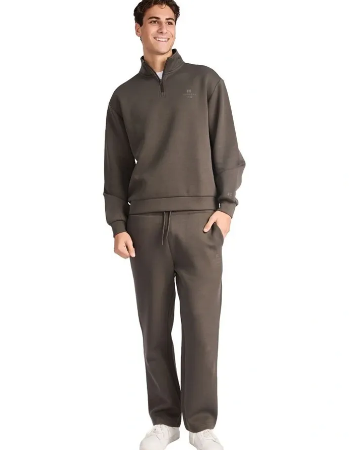 Russell Athletic R Tech Leisure Men's Quarter Zip - Military