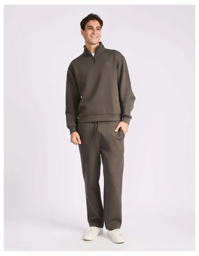 Russell Athletic R Tech Leisure Men's Quarter Zip - Military