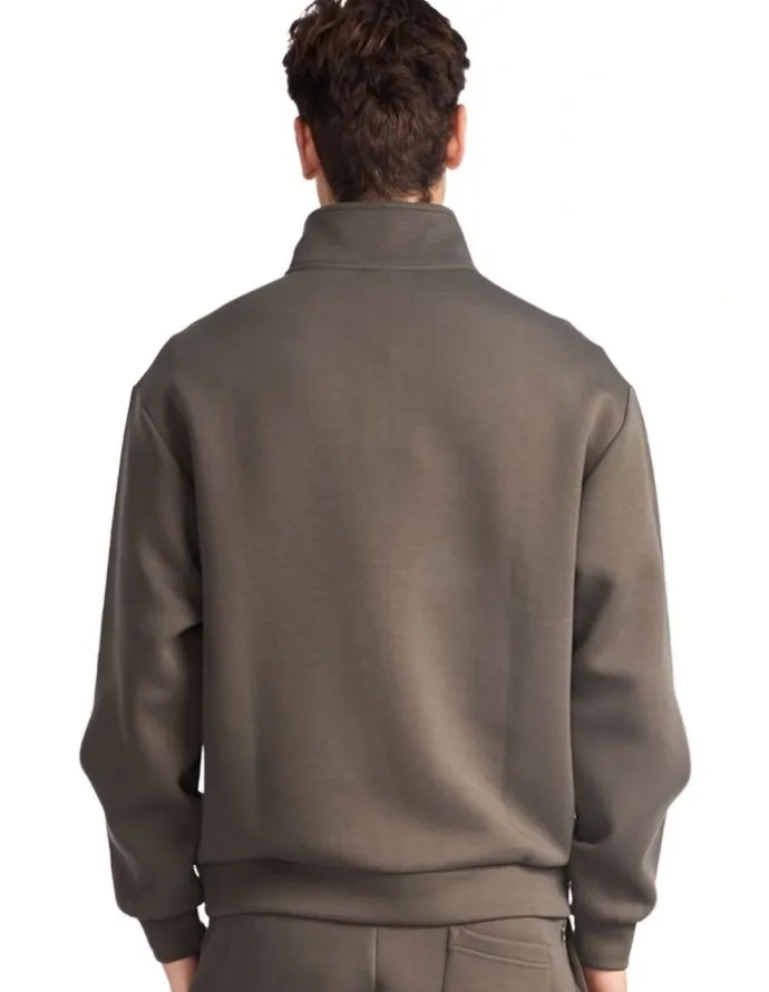 Russell Athletic R Tech Leisure Men's Quarter Zip - Military
