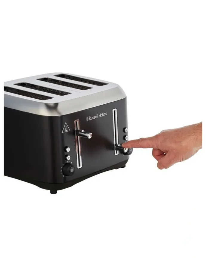 Russell Hobbs Addison 4-Slice Toaster RHT514BLK