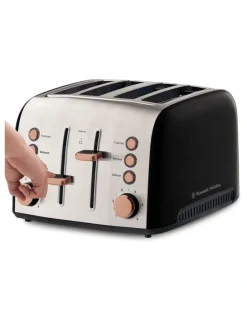 Russell Hobbs Brooklyn 4 Slice Toaster RHT94COP in Copper