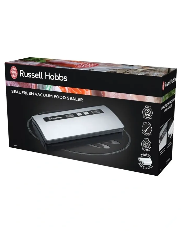 Russell Hobbs Seal Fresh Vacuum Sealer Stainless Steel RHVS1