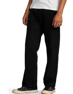 RVCA Americana Carpenter Pants In Black