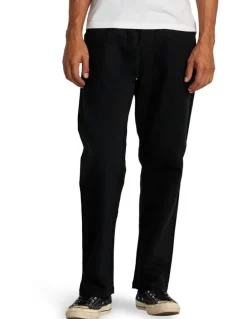 RVCA Americana Carpenter Pants In Black