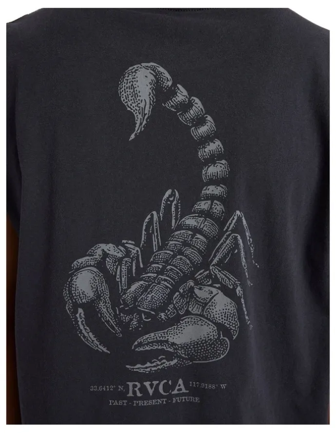 RVCA Scorpo Muscle in Black