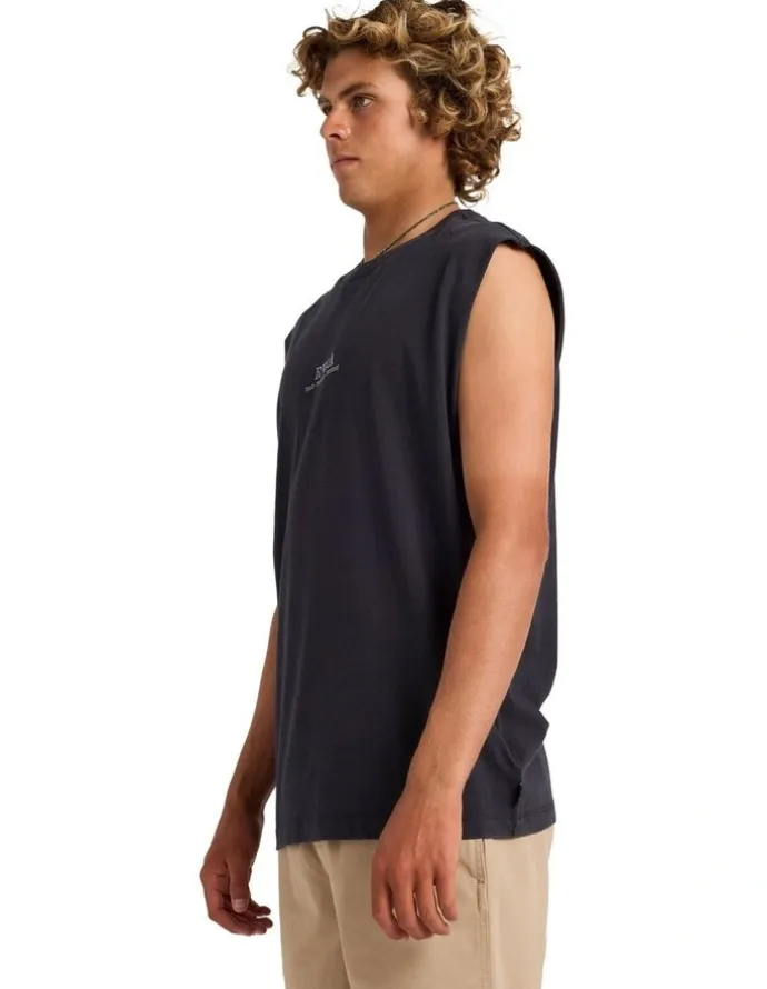 RVCA Scorpo Muscle in Black