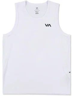 RVCA Sport Vent Muscle in White