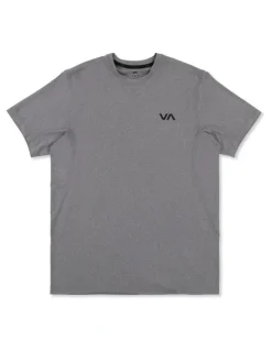 RVCA Sport Vent T-Shirt in Heather Grey