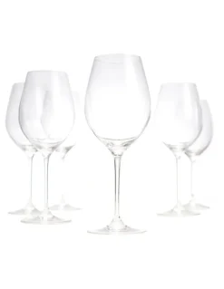 Salt&Pepper Cuvee Red Wine Glasses Set Of 6 in Clear