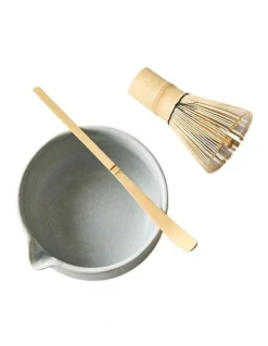 Salt&Pepper Matcha 3 Piece Set in Salt Bush
