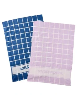 Salt&Pepper Signature Tea Towel 2 Piece in Multi