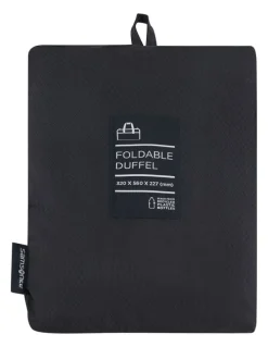Samsonite Antimicrobial Foldable Duffle in Black
