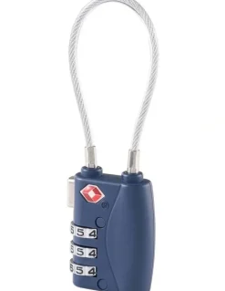 Samsonite Cablelock 3 Dial TSA in Midnight Blue