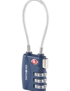 Samsonite Cablelock 3 Dial TSA in Midnight Blue