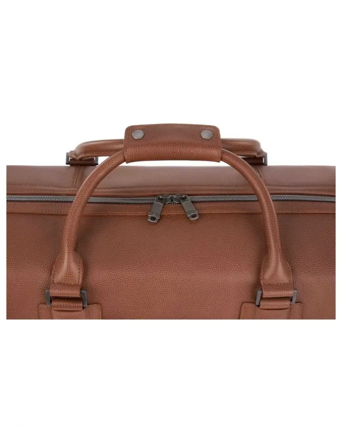 Samsonite Classic Leather Duffle in Brown