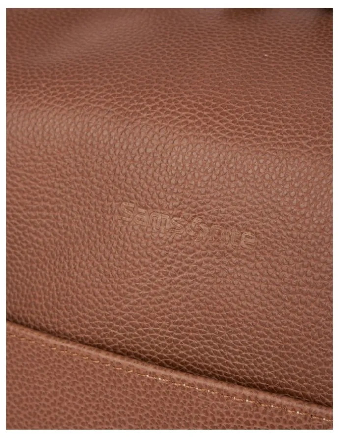 Samsonite Classic Leather Duffle in Brown