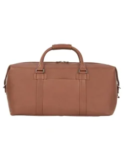Samsonite Classic Leather Duffle in Brown