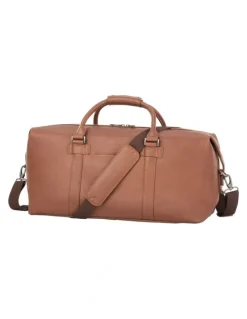 Samsonite Classic Leather Duffle in Brown