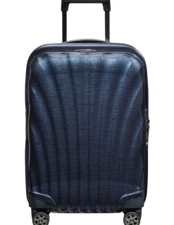 Samsonite C-Lite Spinner 55cm Expandable in Midnight Blue