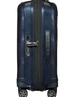 Samsonite C-Lite Spinner 55cm Expandable in Midnight Blue