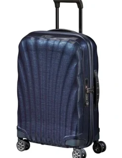 Samsonite C-Lite Spinner 55cm Expandable in Midnight Blue