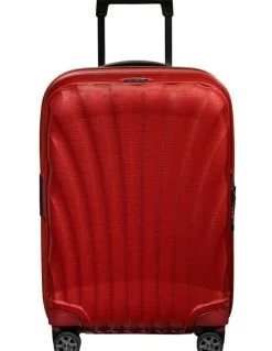 Samsonite C-Lite Spinner 55cm Expandable in Red