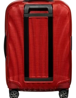 Samsonite C-Lite Spinner 55cm Expandable in Red